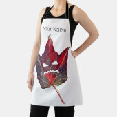ハロウィーン紅葉リーフ秋感謝祭 エプロン (インサイチュ)