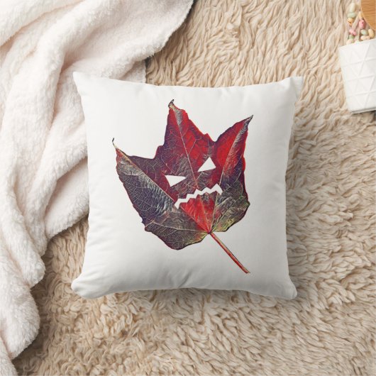 ハロウィーン紅葉リーフ秋感謝祭 クッション (ブランケット)