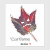 ハロウィーン紅葉リーフ秋感謝祭 シール (シート)