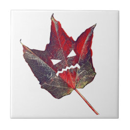 ハロウィーン紅葉リーフ秋感謝祭 タイル