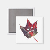 ハロウィーン紅葉リーフ秋感謝祭 マグネット (正面/裏面)