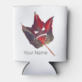 ハロウィーン紅葉リーフ秋感謝祭 缶クーラー (正面)