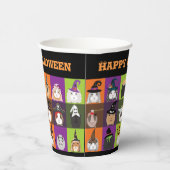 ハロウィーン紙カップギニアピッグ 紙コップ (右)