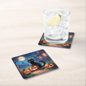 ハロウィーン紙コースター スクエアペーパーコースター (インサイチュ)