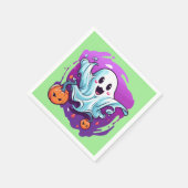 ハロウィーン紙ナプキンス スタンダードカクテルナプキン (角)