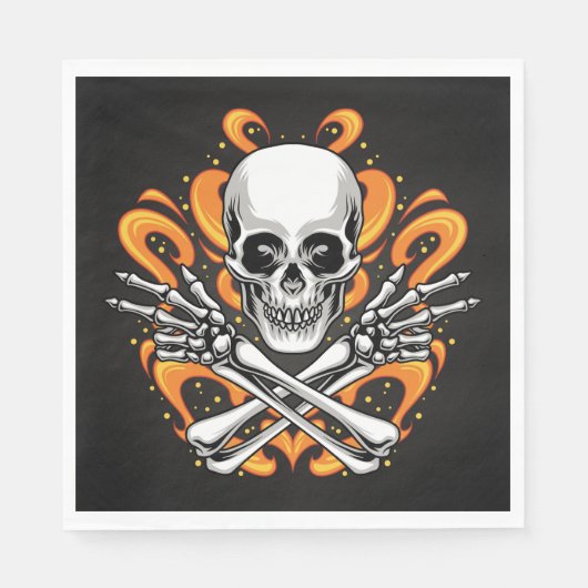 ハロウィーン紙ナプキンス スタンダードランチョンナプキン (正面)