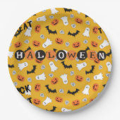 ハロウィーン紙プレート ペーパープレート (正面)