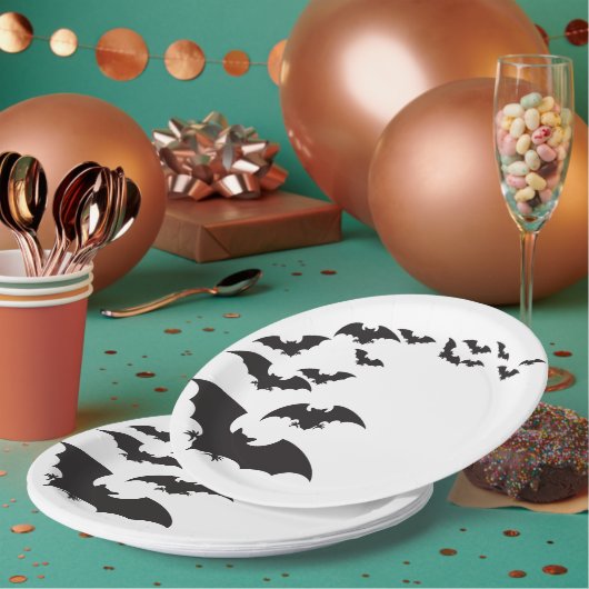 ハロウィーン紙プレート ペーパープレート (複数)
