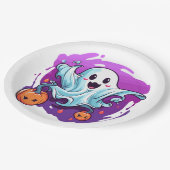 ハロウィーン紙プレート ペーパープレート (アングル)