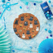 ハロウィーン紙プレート ペーパープレート (パーティー)