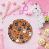 ハロウィーン紙プレート ペーパープレート (パーティー)