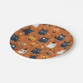 ハロウィーン紙プレート ペーパープレート (アングル)