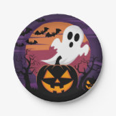 ハロウィーン紙プレート ペーパープレート (正面)