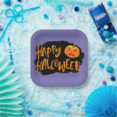 ハロウィーン紙プレート ペーパープレート (パーティー)