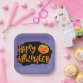 ハロウィーン紙プレート ペーパープレート (パーティー)