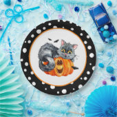 ハロウィーン紙プレート ペーパープレート (パーティー)