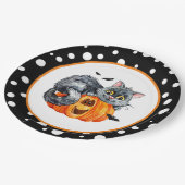 ハロウィーン紙プレート ペーパープレート (アングル)