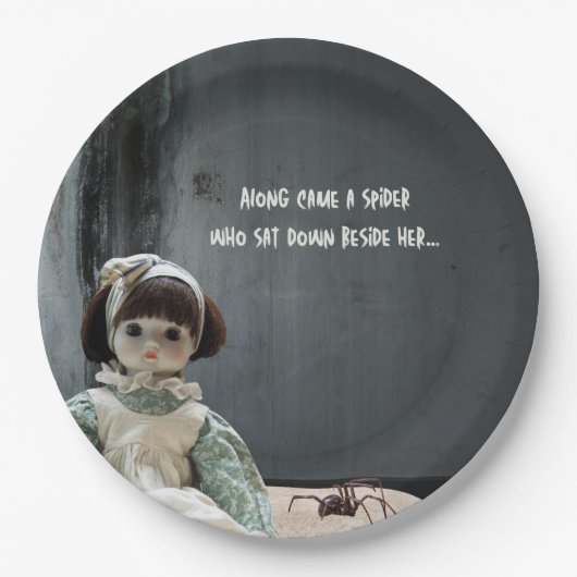 ハロウィーン紙プレート、不気味恋しく思マフェット ペーパープレート (正面)