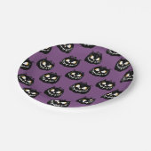 ハロウィーン紙プレート – 怖いカボチャ紙プレート ペーパープレート (アングル)