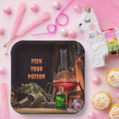 ハロウィーン紙プレート、毒を選ぶ ペーパープレート (パーティー)