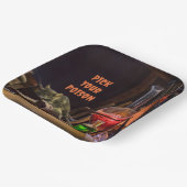 ハロウィーン紙プレート、毒を選ぶ ペーパープレート (傾斜あり)