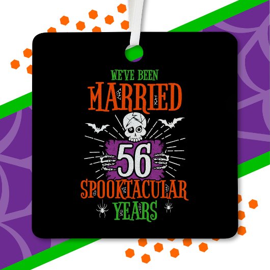 ハロウィーン結婚スプオクタク56周年 メタルオーナメント