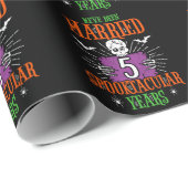 ハロウィーン結婚五周年 ラッピングペーパー (ロールコーナー)