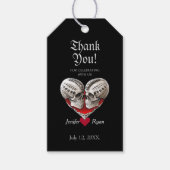 ハロウィーン結婚式の引き出物サンキューギフトラベル ギフトタグ (正面)