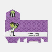 ハロウィーン結婚式の引き出物ボックス フェイバーボックス (折り畳みなし)