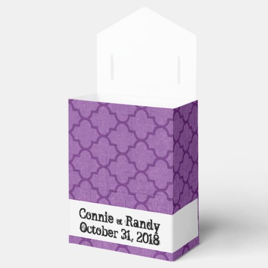 ハロウィーン結婚式の引き出物ボックス フェイバーボックス (オープン)