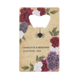 ハロウィーン結婚式の引き出物 クレジットカード栓抜き