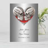 ハロウィーン結婚式招待状 招待状 (スタンド正面)