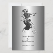 ハロウィーン結婚式招待状 招待状 (正面)