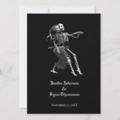 ハロウィーン結婚式招待状 招待状 (正面)