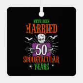 ハロウィーン結婚戦没者50周年 メタルオーナメント (正面)