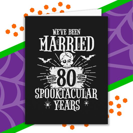 ハロウィーン結婚・スポオクタキュラ80周年 カード