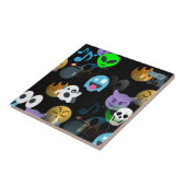 ハロウィーン絵文字 タイル (側面)