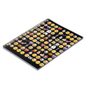 ハロウィーン絵文字 ノートブック (左側)