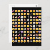 ハロウィーン絵文字 ポストカード (正面/裏面)