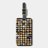 ハロウィーン絵文字 ラゲッジタグ (正面縦)