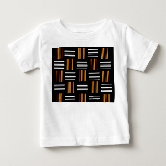 ハロウィーン織 ベビーTシャツ (正面)