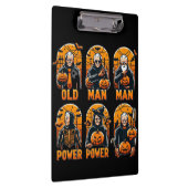 ハロウィーン老人 クリップボード (右)