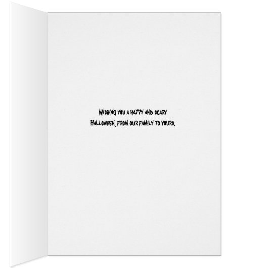 ハロウィーン自分の家族の写真を追加 (内側 (右))