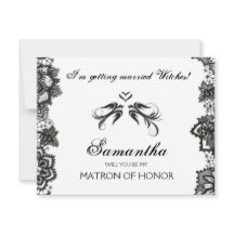 ハロウィーン花嫁プロポーザル招待状～ゴシック