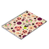 ハロウィーン茶パーティー手帳 ノートブック (左側)