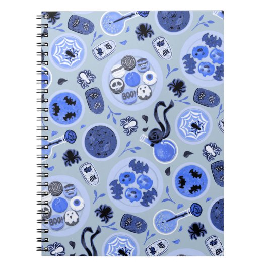 ハロウィーン茶パーティー手帳 ノートブック (正面)