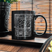 ハロウィーン薬局おもしろい技師 コーヒーマグカップ