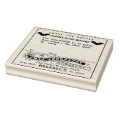 ハロウィーン薬用ラベル – 吸血鬼 – ラバースタンプ (スタンプ)