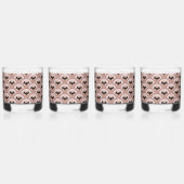 ハロウィーン虹 ウイスキーグラス (裏面)