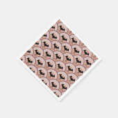 ハロウィーン虹 スタンダードカクテルナプキン (角)